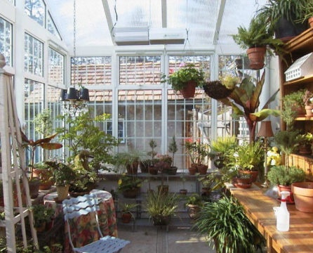 Mga modernong conservatory