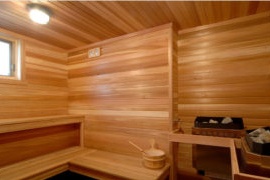 Nagtatapos ng paligo o sauna
