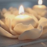 candeliere freddo in porcellana
