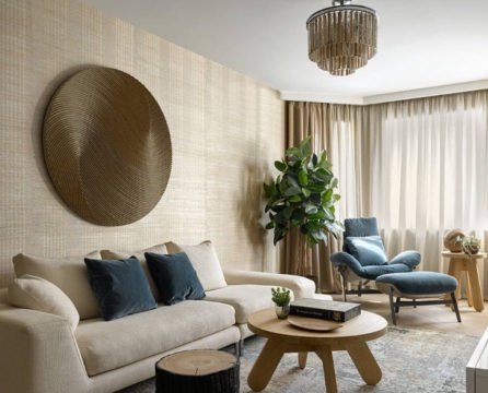 Wallpaper for a modern living room in 2018