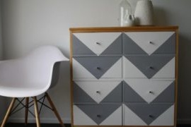 Stylish chest of drawers do-it-yourself
