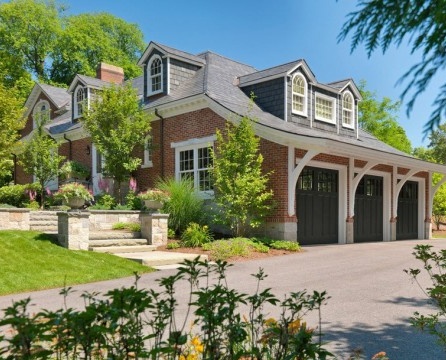 Large house with garage