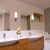 Mosaiikki kylpyhuoneen seinä