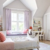 Nursery in soft colors