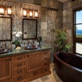 Stiliserat badrum