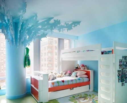 Niezwykły design pokoju dziecinnego