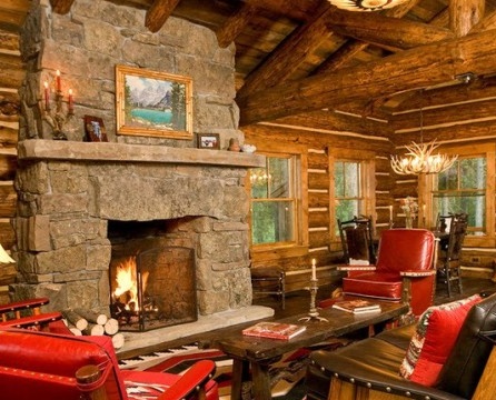 Hunting style living room