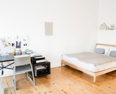 Scandinavian style bedroom