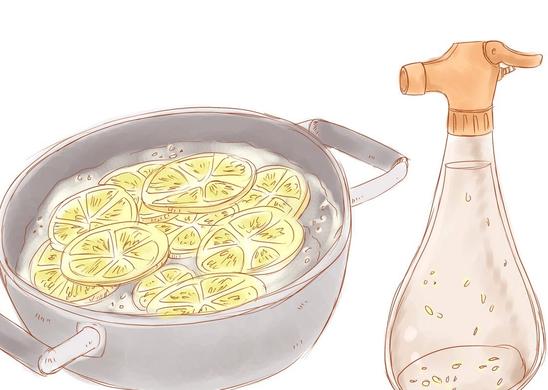 Spray de jugo de limón