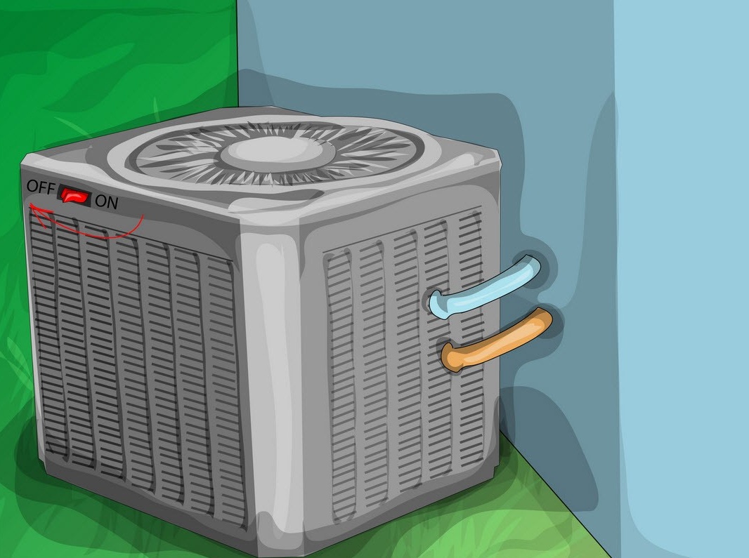 La segona manera de netejar l’aire condicionat, el primer pas