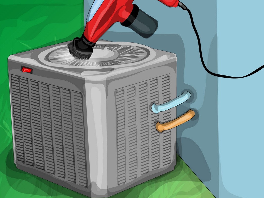 A légkondicionáló tisztításának második módja, a második lépés