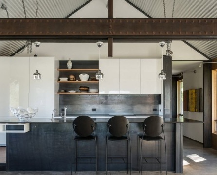 Interior da cozinha moderna
