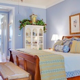 Provence-style bedroom: ginhawa sa pamamagitan ng mana