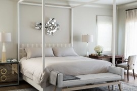 Yatak odasında modern klasik