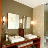 חדר אמבטיה בסגנון פרובנס