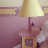 Lampka nocna w pokoju dziecięcym