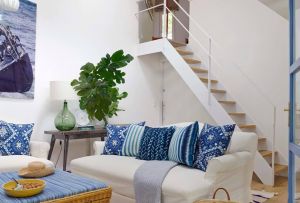 Det indre af den blå stue (50 fotos): kombinationer med andre farver i designet