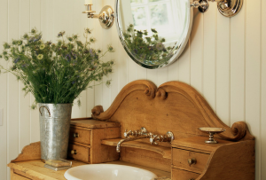 כיור Moidodyr בשמירה על הניקיון: עיצוב נוח בבית כפרי (21 תמונות)