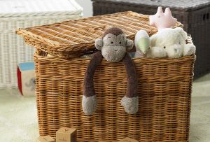 Caixas, baús e cestas em um interior moderno (28 fotos)