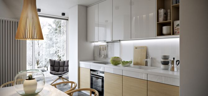 Kitchen design 11 sq. m. (54 photos): modern interiors
