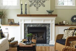 O interior de uma casa de campo em estilo rústico - simplicidade em tudo (19 fotos)