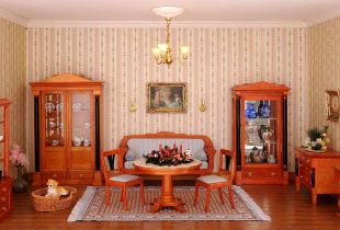 Oživení biedermeierského stylu v interiéru (22 fotografií)
