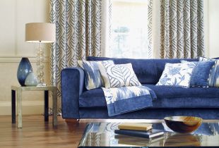Blauw meubilair in het interieur (20 foto's): interessante combinaties