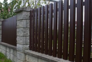 Fences from a fence: the main types, their advantages and disadvantages (26 photos)