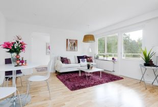 Paklāji dzīvokļa interjerā (50 foto): skaisti moderni un klasiski dizaini