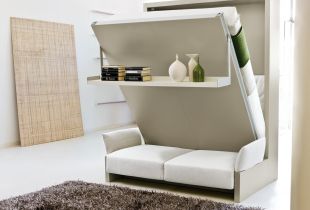 Små senger er en bekvemmelighet kombinert med kompakthet og funksjonalitet (20 bilder)