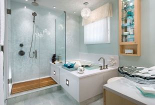 Σχεδιασμός μπάνιου με ντους (51 φωτογραφίες)