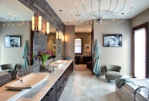 Badeværelset i en moderne stil: hvilket interiør matcher tiden (91 fotos)