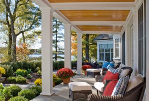 Design porch porch or terrace of a country house: interesting ideas (57 photos)