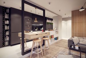 Design af et værelse med en bar (115 fotos): indretningsindstillinger