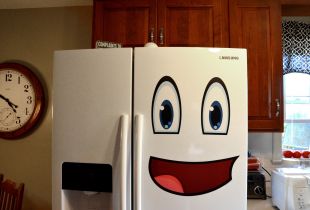 3 τρόποι να διακοσμήσετε το ψυγείο (28 φωτογραφίες)