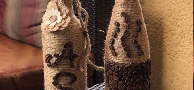 Håndverk fra kaffe: et velduftende tilbehør (21 bilder)