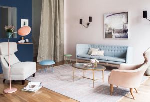 Raffineret og elegant interiør i lyse farver (31 fotos)