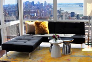 Sofabord i interiøret (20 bilder): elegant og praktisk aksent