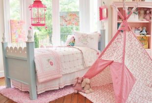 Παιδικό δωμάτιο σε ροζ: παράδεισος κοριτσιού (31 φωτογραφίες)