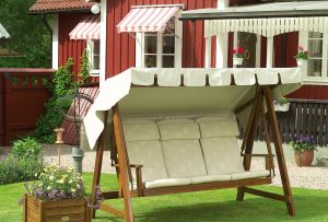 Garden swing: valganbefalinger (30 billeder)