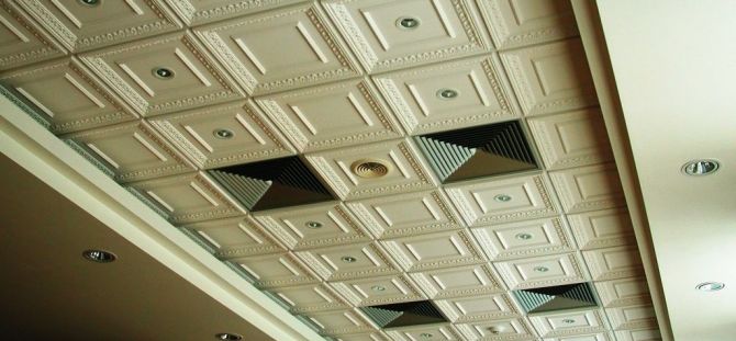 Armstrong οροφή στο εσωτερικό των χώρων - αμερικανική ποιότητα (28 φωτογραφίες)