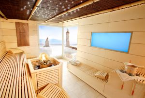 Det indre af badehuset: moderne og smukt design (52 fotos)