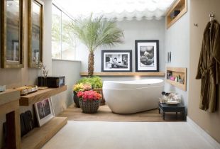 Τελειώνοντας ένα μπάνιο σε ένα ιδιωτικό σπίτι: χαρακτηριστικά της διάταξης (23 φωτογραφίες)