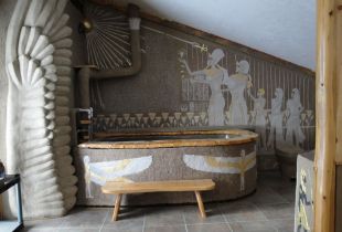 Αιγυπτιακό στυλ σε ένα μοντέρνο εσωτερικό (20 φωτογραφίες)