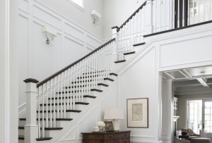 Design af korridoren med en trappe (56 fotos)