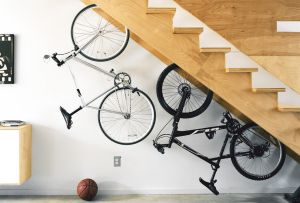 Αποθήκευση ποδηλάτων χωρίς βλάβη στο εσωτερικό: ενδιαφέρουσες λύσεις