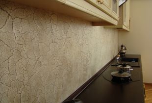 Διακόσμηση της κουζίνας με διακοσμητικό γύψο - μια κομψή λύση (25 φωτογραφίες)