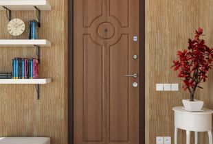 Πόρτες εισόδου με διακοσμητικό MDF: επιλογές σχεδίασης (21 φωτογραφίες)