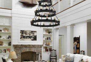 Lysekroner med stearinlys: en sofistikeret klassiker århundreder senere (28 fotos)