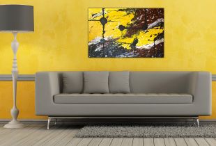 Žltá farba v interiéri bytu (50 fotografií): úspešné kombinácie a akcenty